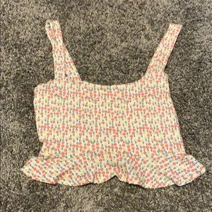 Adorable Floral Croptop